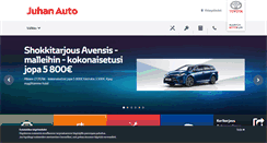 Desktop Screenshot of juhanauto.fi