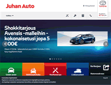 Tablet Screenshot of juhanauto.fi